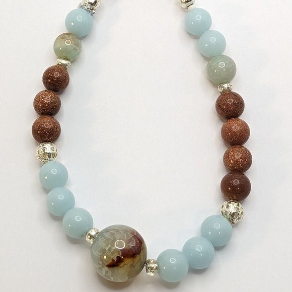 Semi Precious Stone Bracelet - Picture 1 of 2
